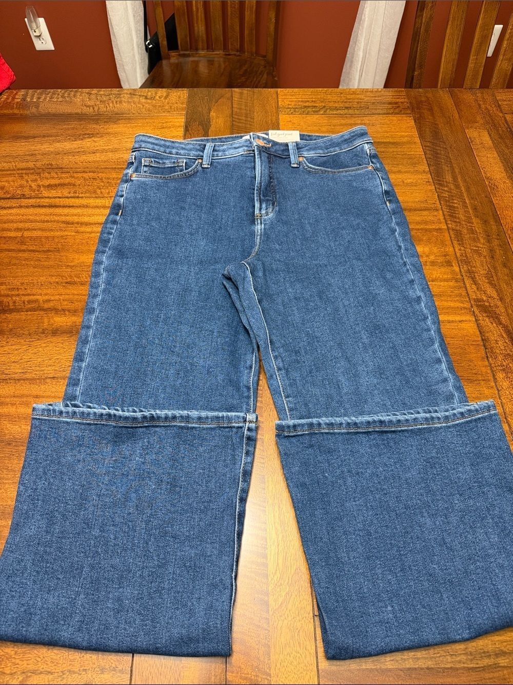 LC Lauren Conrad Dark Blue Flare Jeans